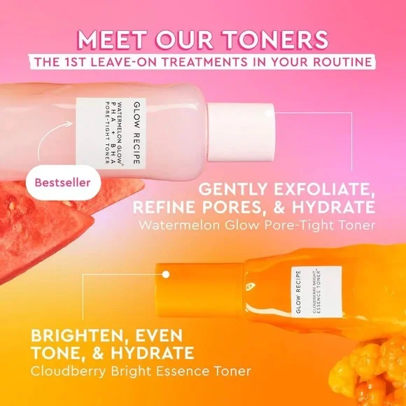 Glow Recipe Cloudberry Bright Essence Toner - Picture 2 of 11